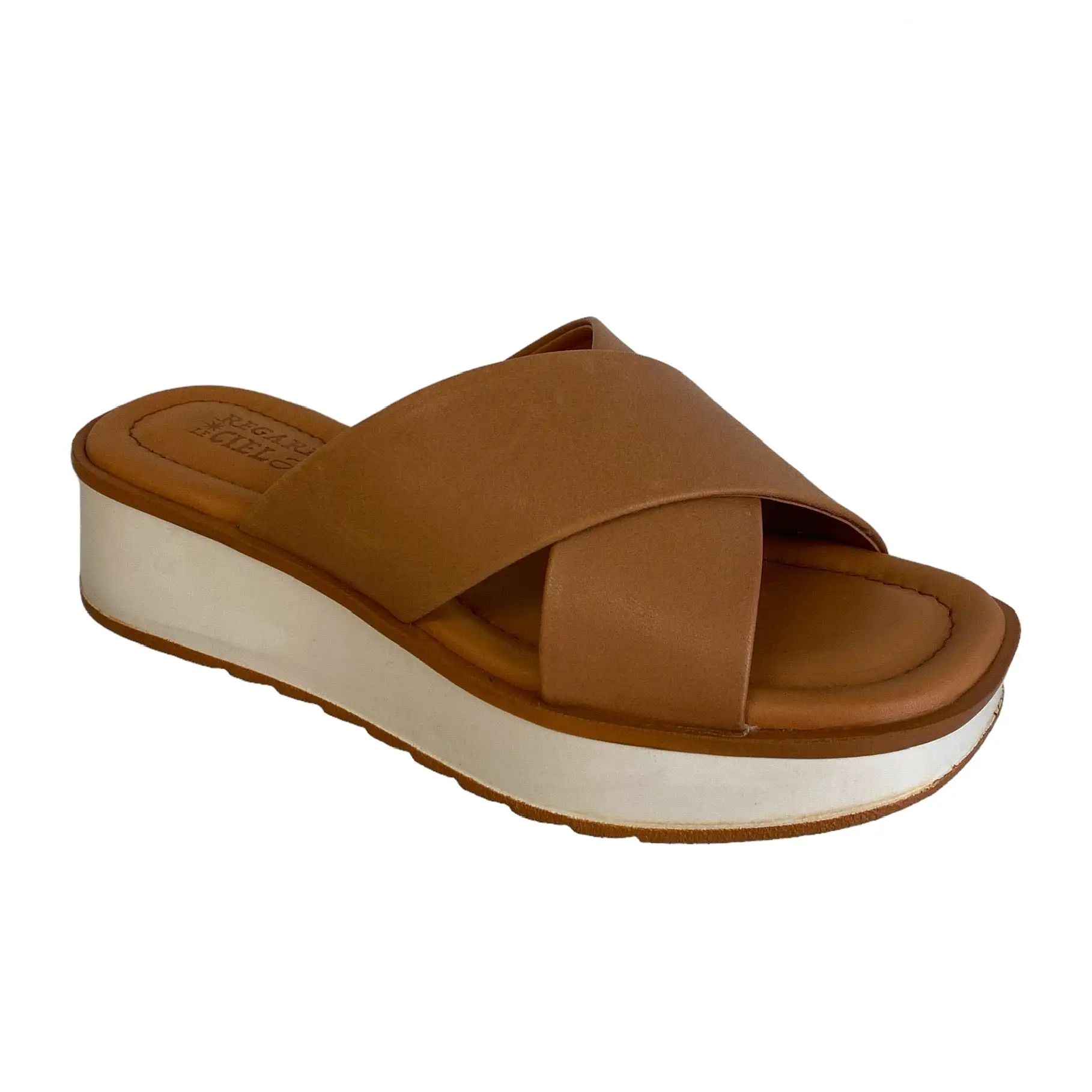 Regarde Le Ciel Walnut Mule Sandal