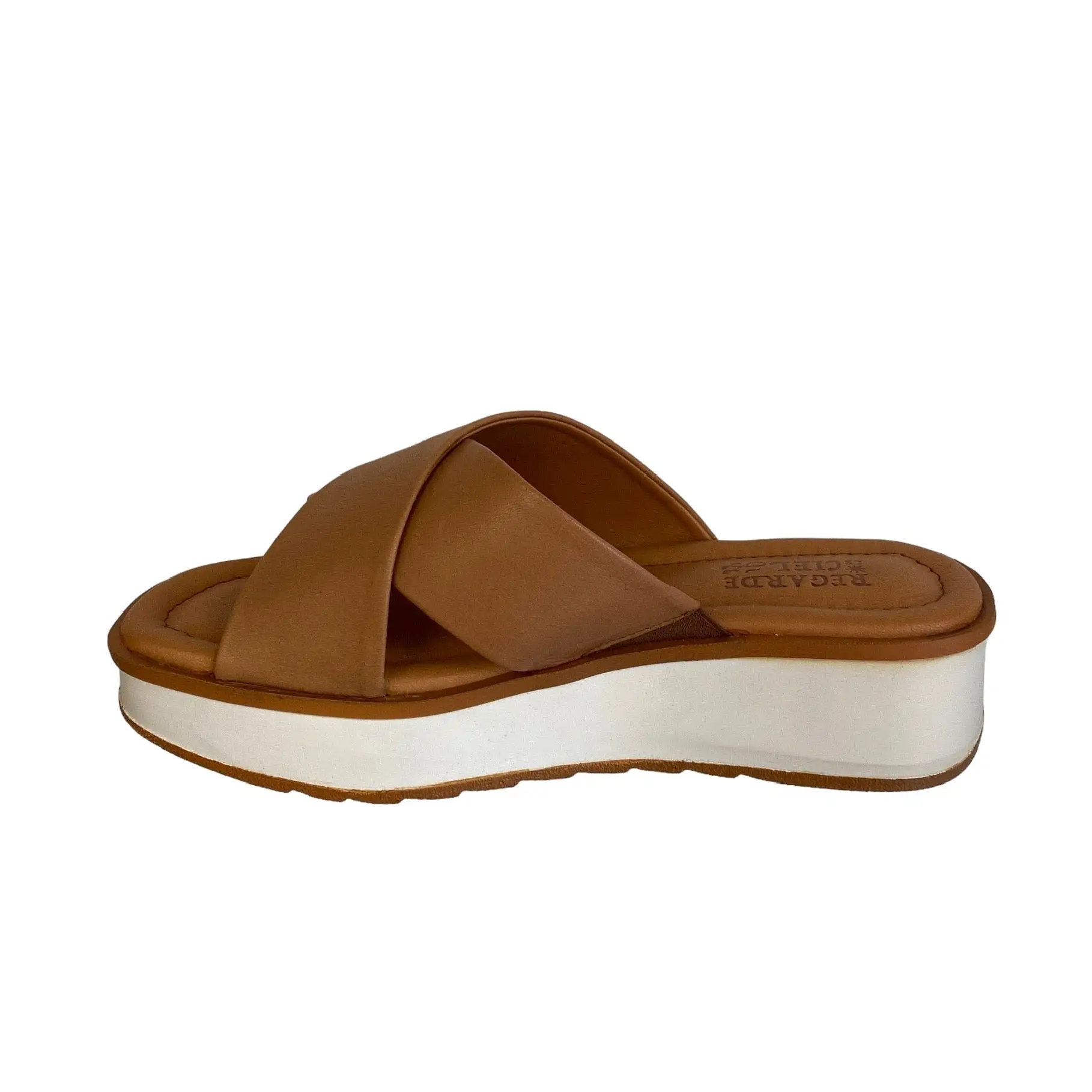 Regarde Le Ciel Walnut Mule Sandal