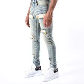 SACRED SCROLLS JEANS