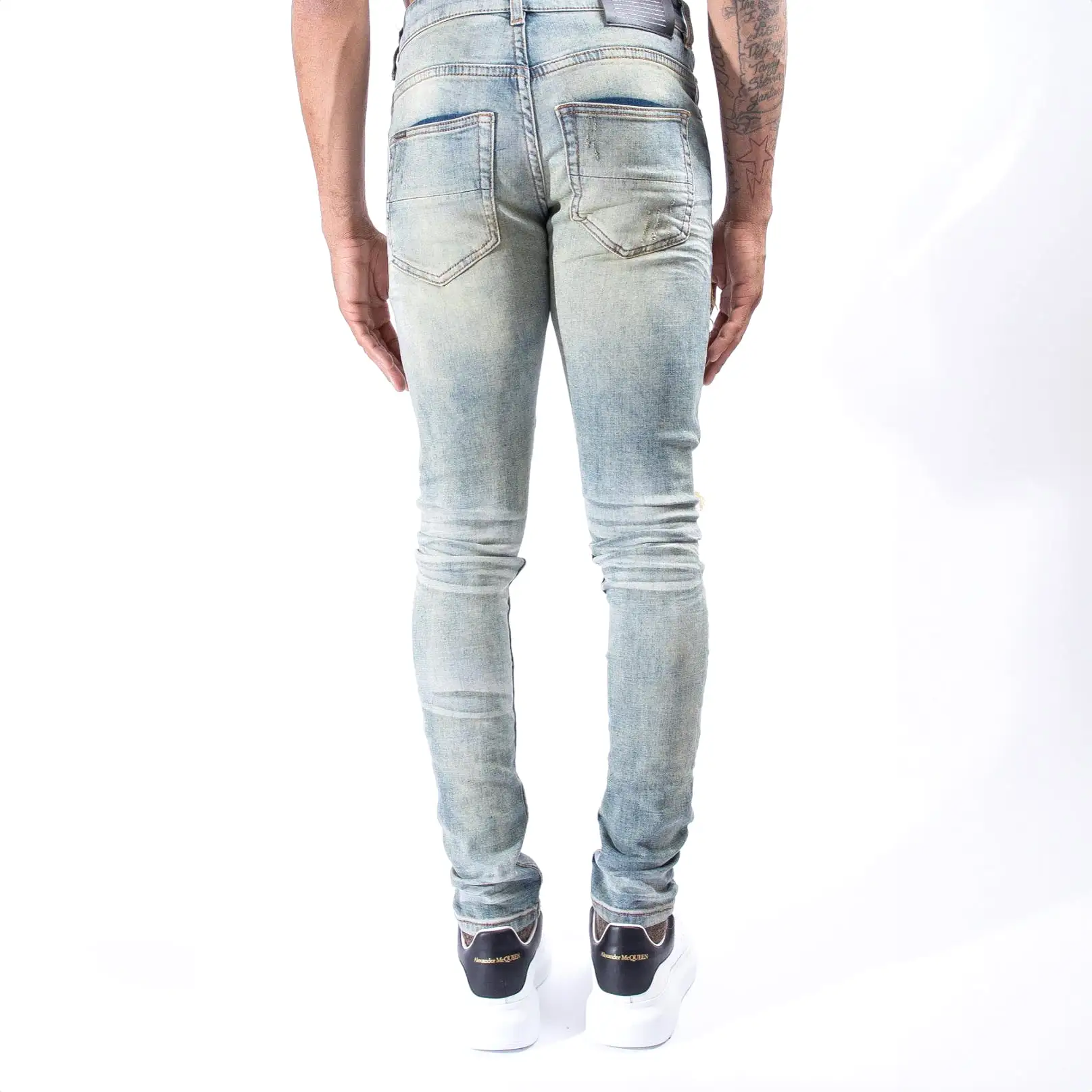 SACRED SCROLLS JEANS