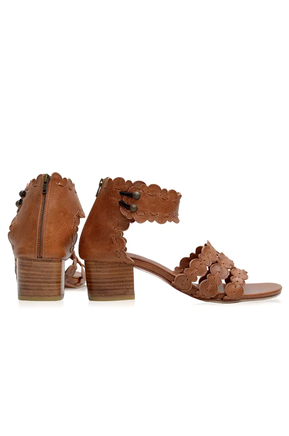 Seaside Leather Sandals