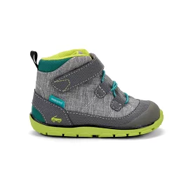 See Kai Run Toddler's Sam 2 Grey/Lime Waterproof