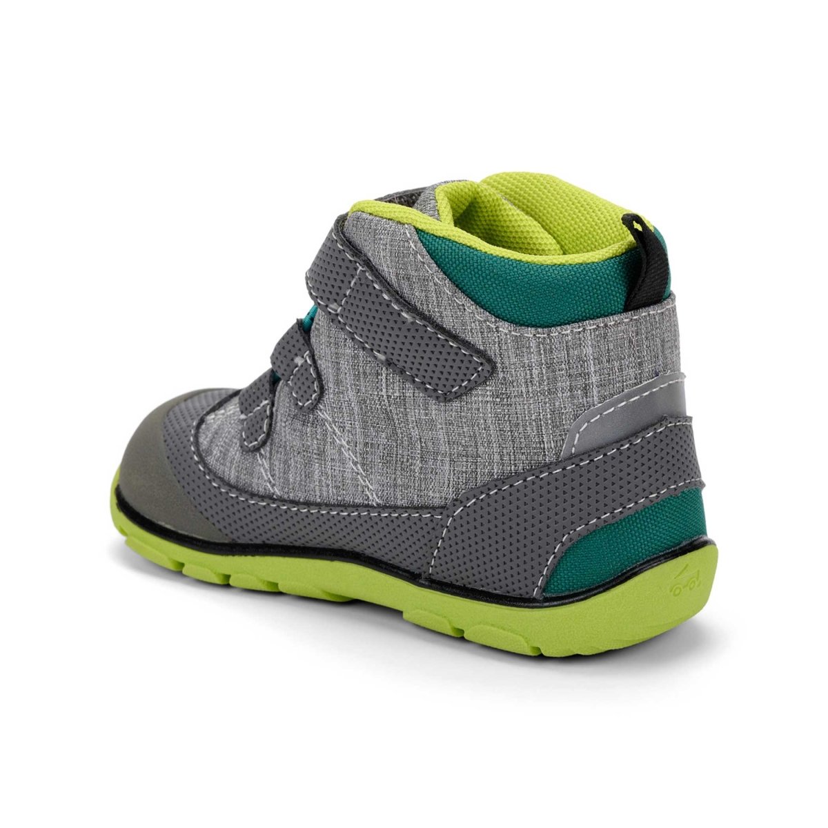 See Kai Run Toddler's Sam 2 Grey/Lime Waterproof