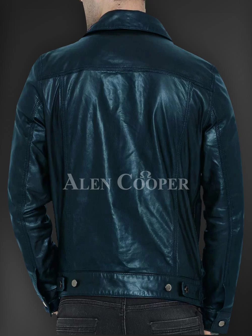 Soft yet sturdy reasonable leather jacket for men