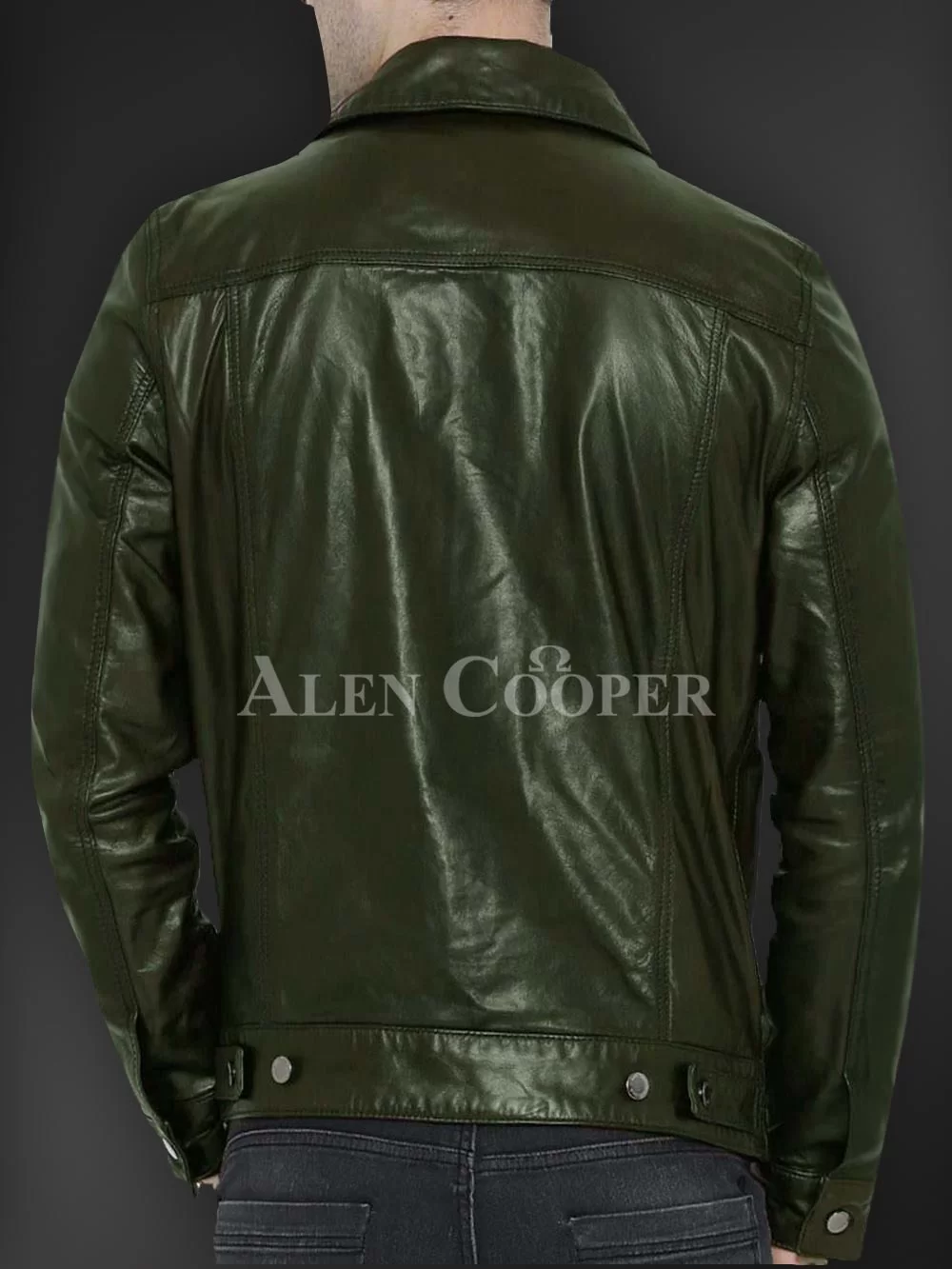 Soft yet sturdy reasonable leather jacket for men