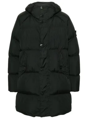 STONE ISLAND Eco-Conscious Padded Parka with Detachable Hood