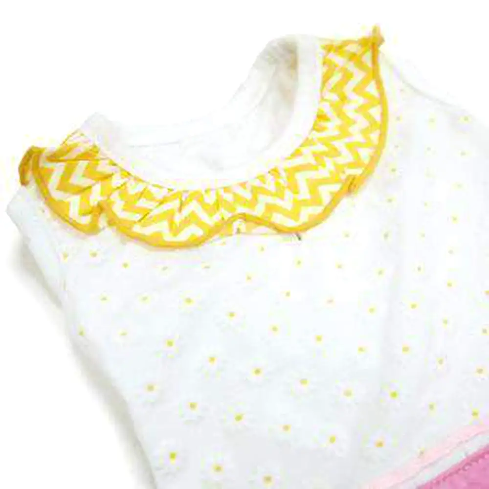 Sunshine Chevron Dog Dress