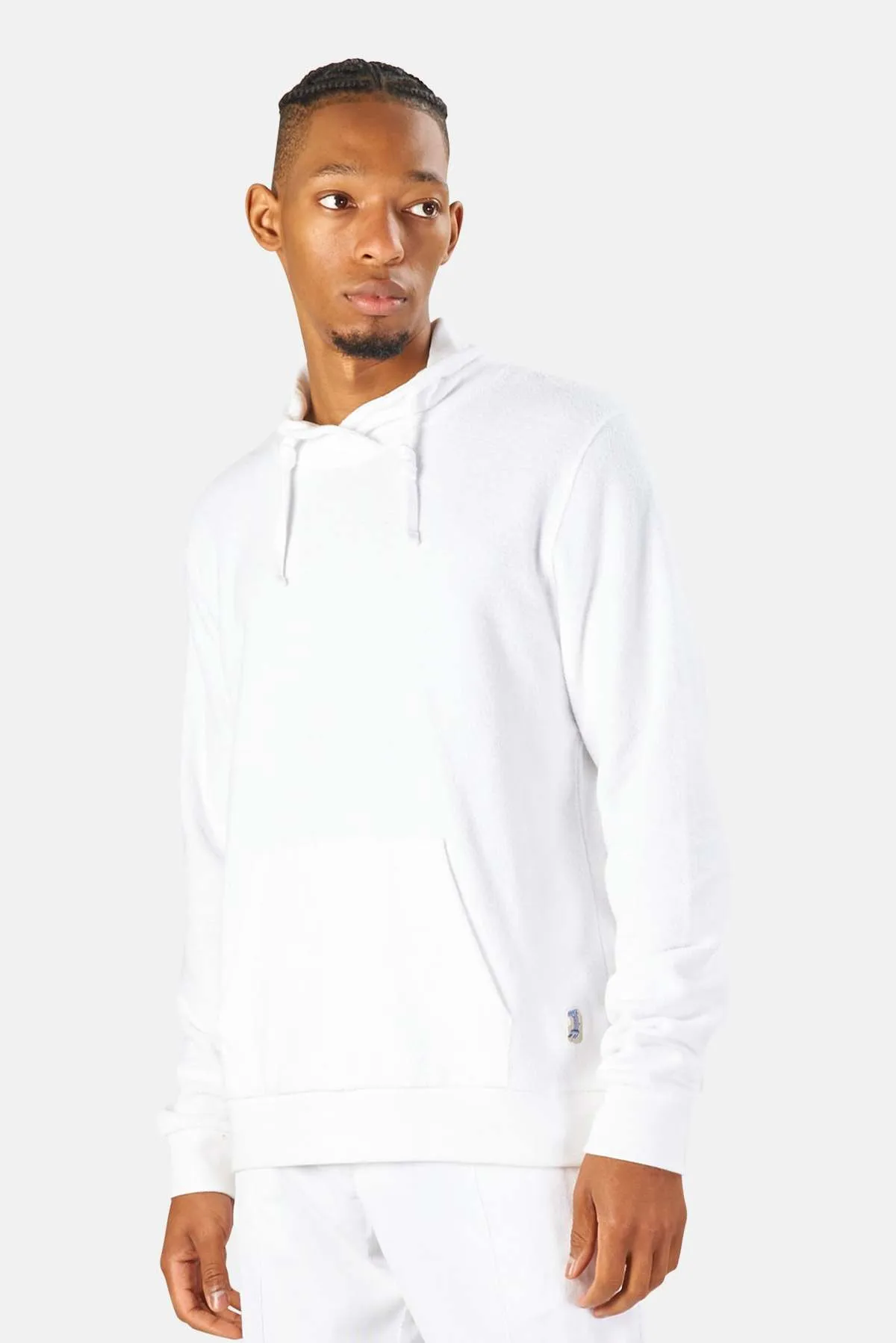 Terry Turtleneck - White