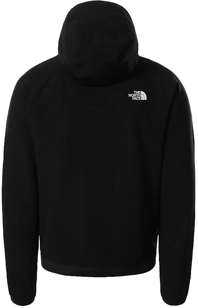 The North Face Mens Tekware Fleece Full Zip Hood Black