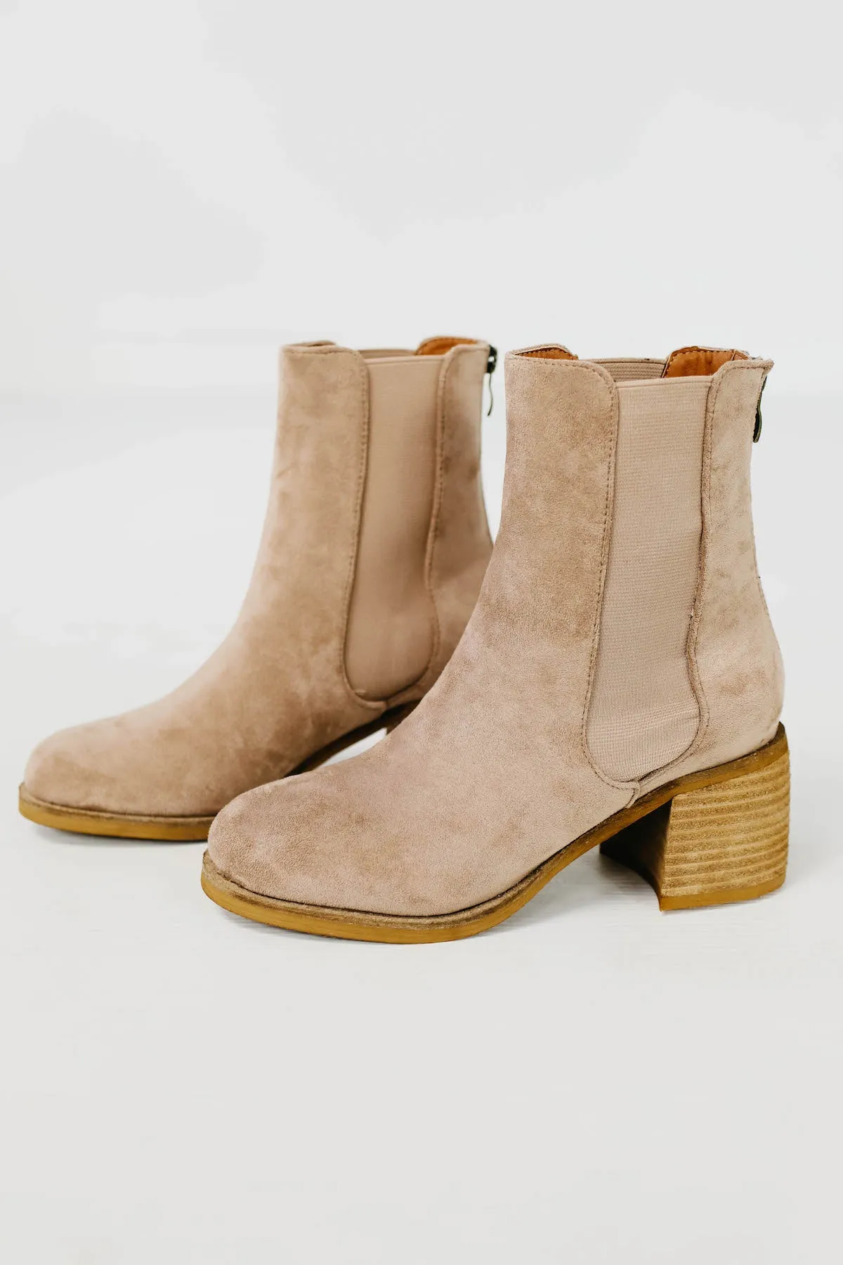 The Villa Bootie Chelsea Bootie | Taupe