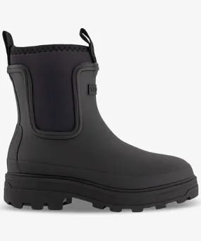 Tretorn Womens Black Yun rubber and neoprene Chelsea boots