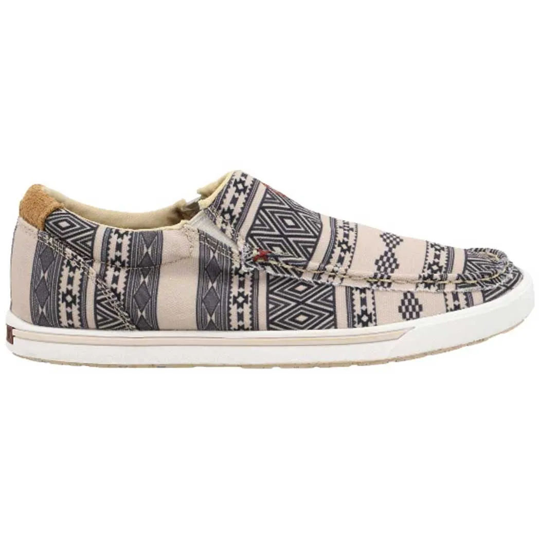 Twisted X Hooey Slip-On Loper Taupe/ Black (Women's)