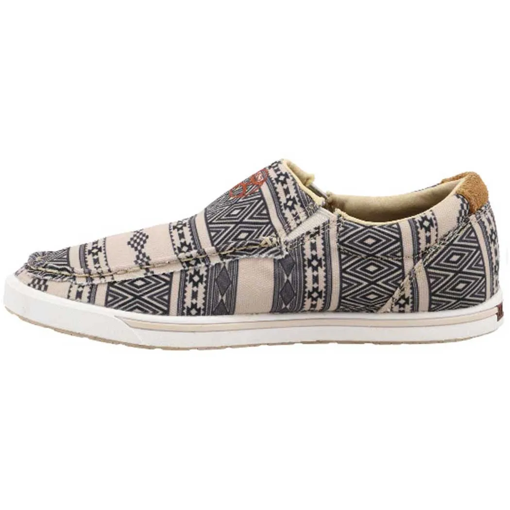 Twisted X Hooey Slip-On Loper Taupe/ Black (Women's)