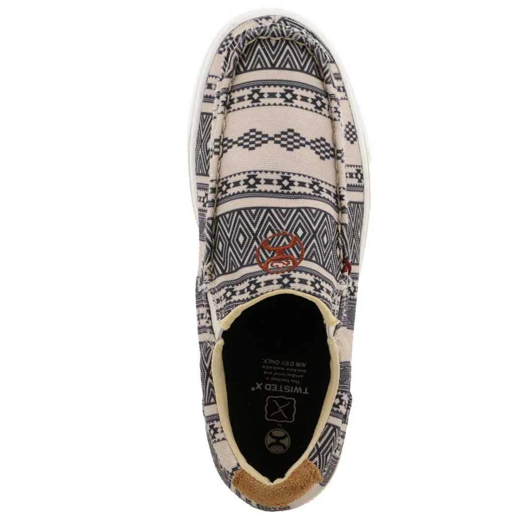 Twisted X Hooey Slip-On Loper Taupe/ Black (Women's)