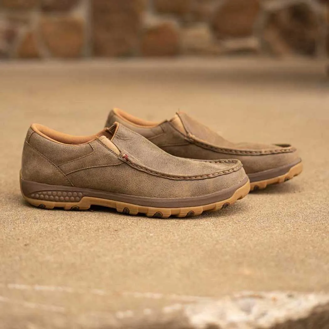 Twisted X Slip-On Driving Moc Bomber (Men's)