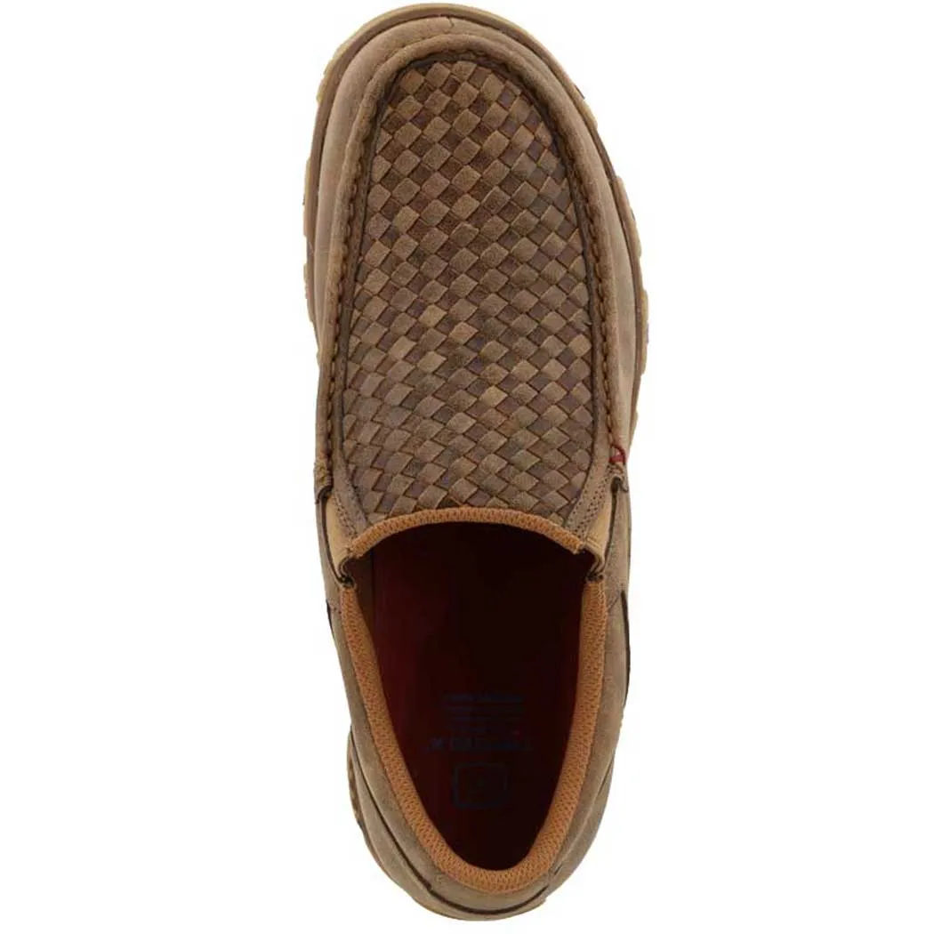 Twisted X Slip-On Driving Moc Bomber Woven Upper (Men's)