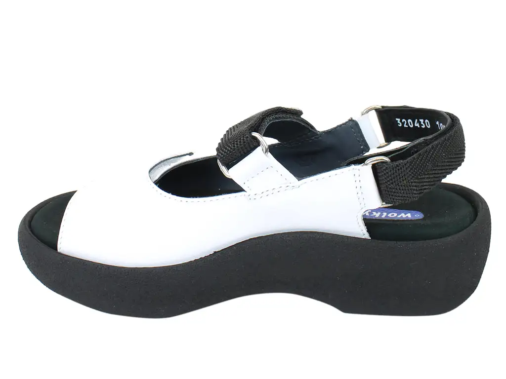 Wolky Sandals Jewel White