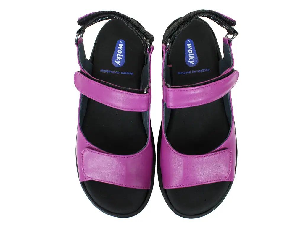 Wolky Sandals Salvia Bougainville