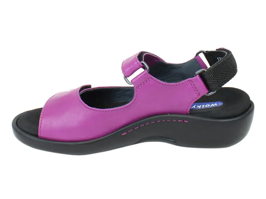 Wolky Sandals Salvia Bougainville